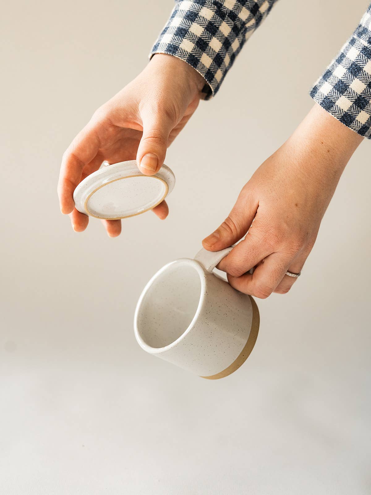 Speckle Mug with Lid