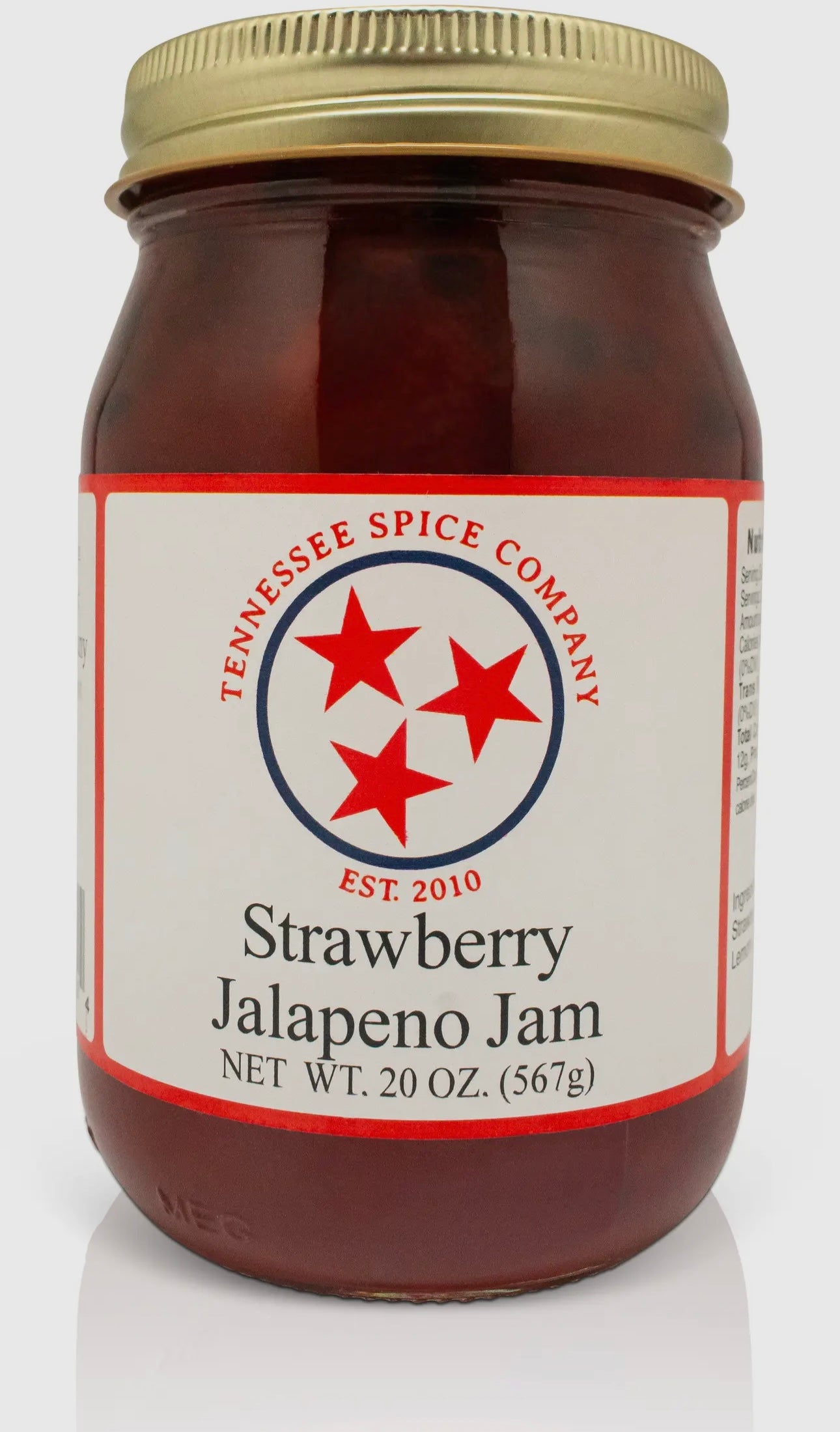 Strawberry Jalapeño Jam - Tennessee Spice Company