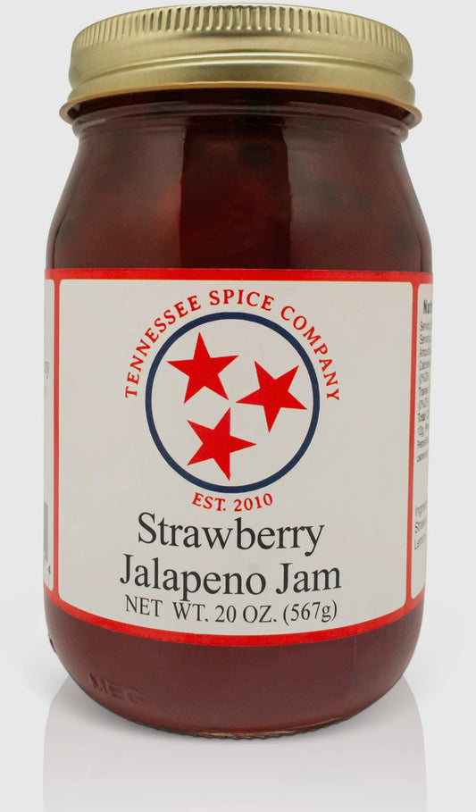 Strawberry Jalapeño Jam - Tennessee Spice Company