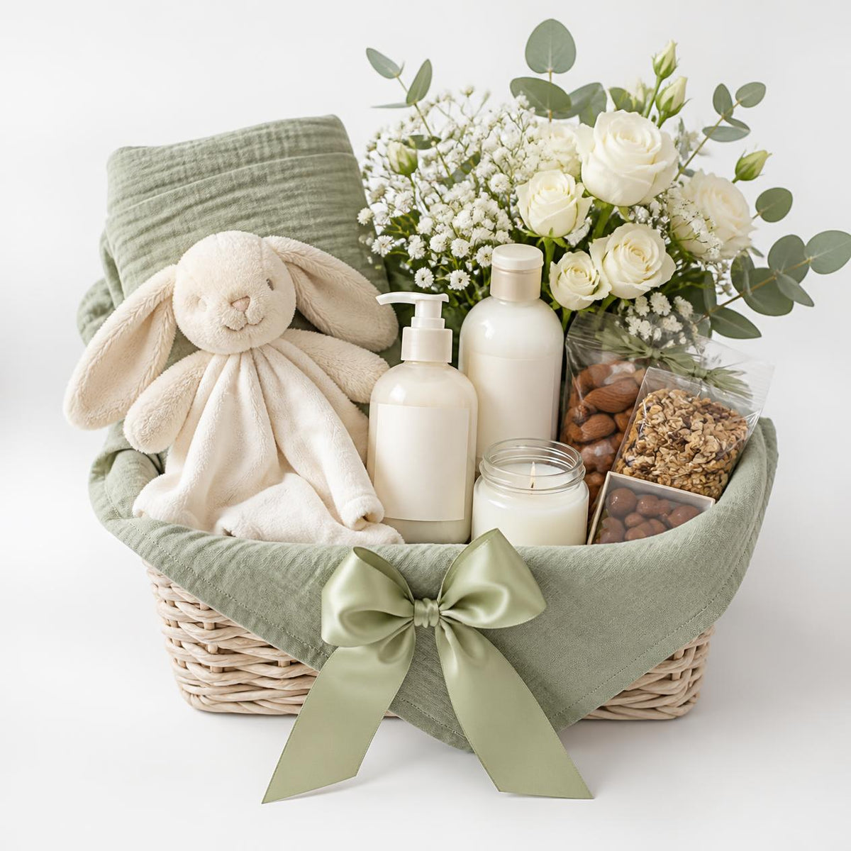 The Little Blessings Collection: New Baby Gift Basket