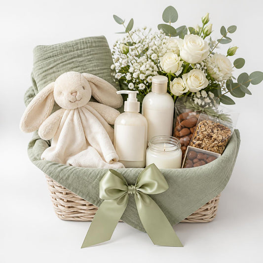 The Little Blessings Collection: New Baby Gift Basket