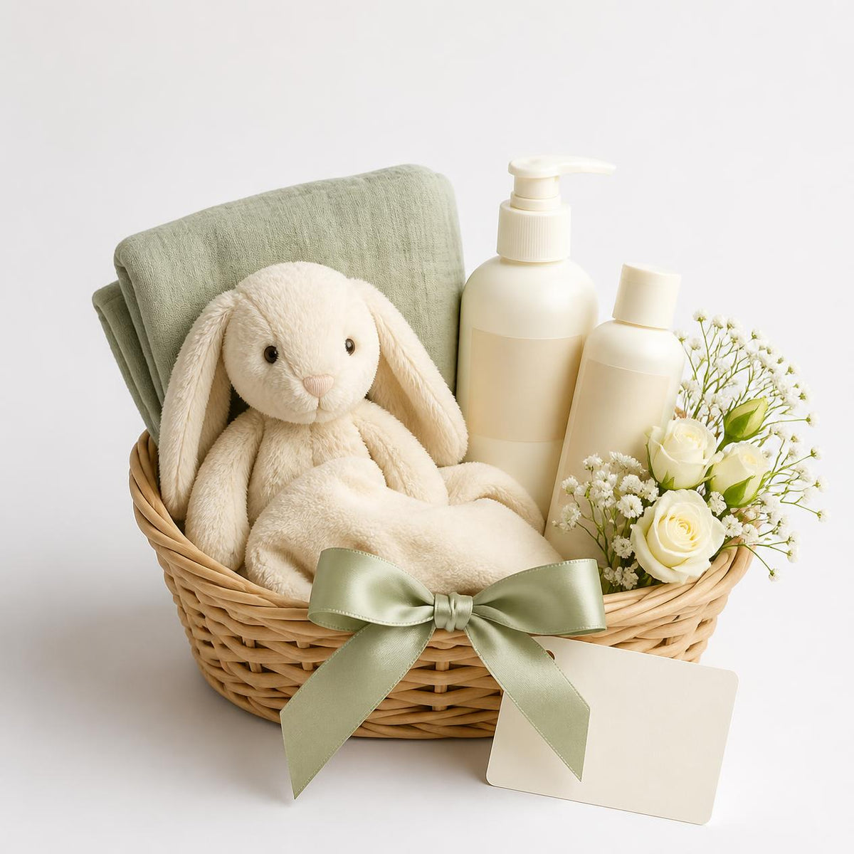 The Little Blessings Collection: New Baby Gift Basket
