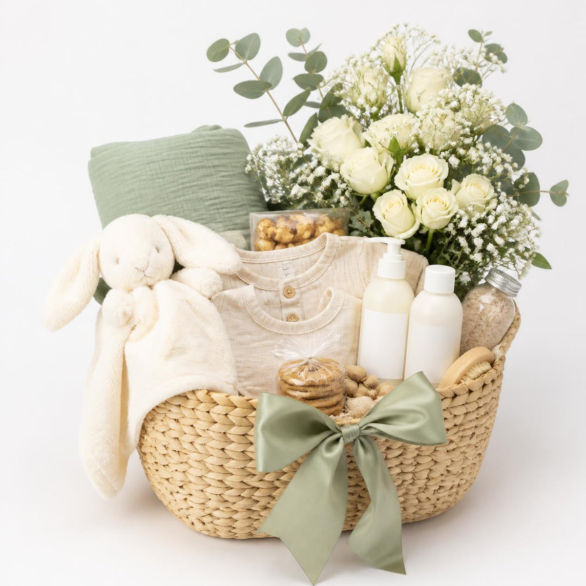 The Little Blessings Collection: New Baby Gift Basket