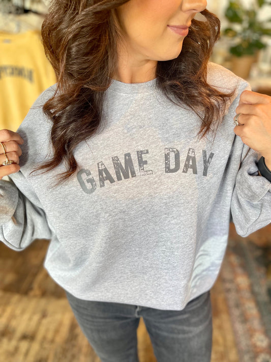 Gray Game Day Sweatshirt