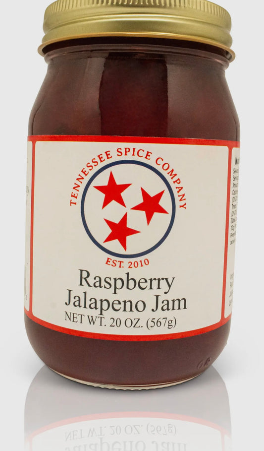 Raspberry Jalapeño Jam - Tennessee Spice Company