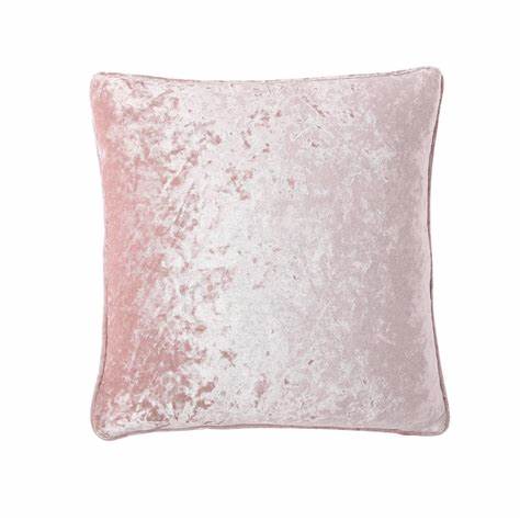 Velvet Pillow, Blush