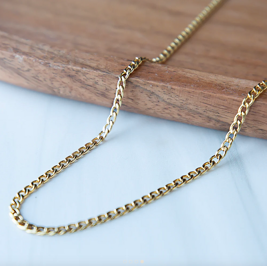 Lenny&Eva Charm Necklace - Curb Chain