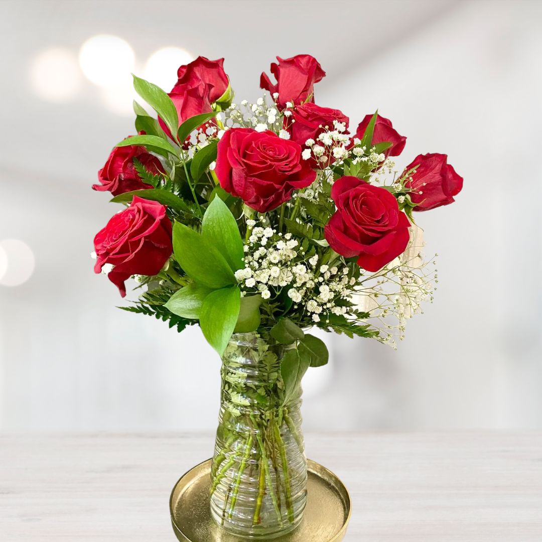 Traditional Red Roses