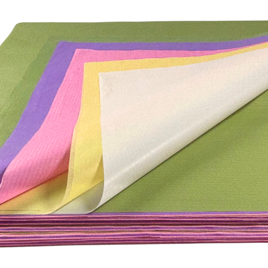 400PK - 18"x24" Waxed Tissue Paper Floral Wrap