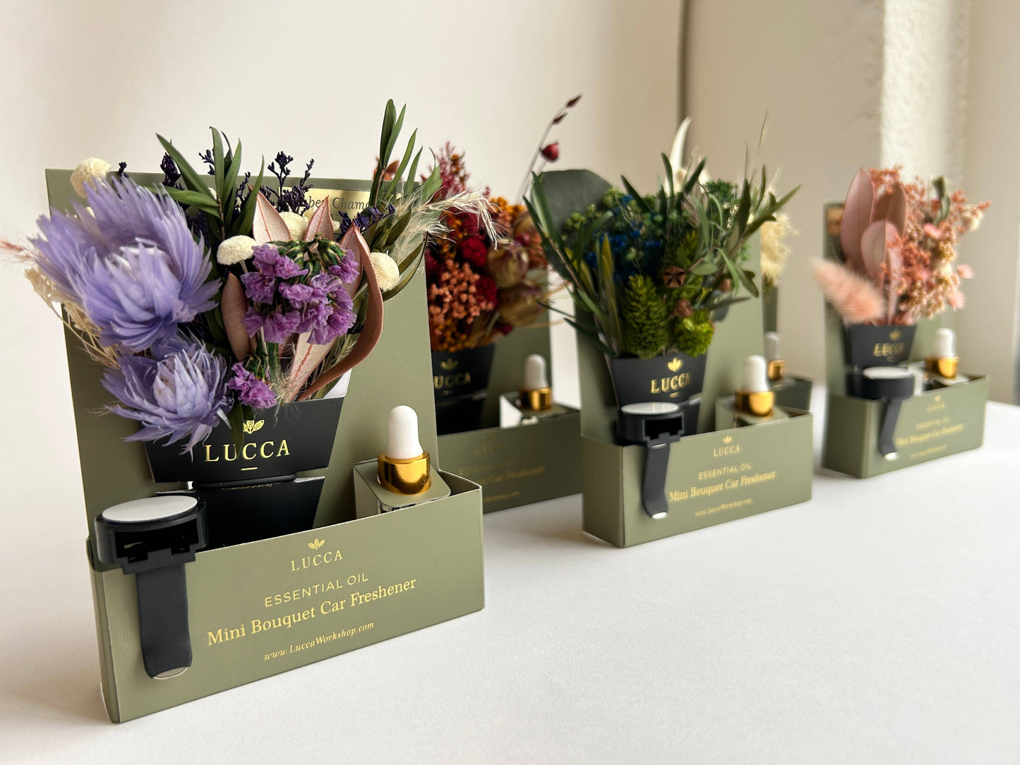 Nontoxic Floral Car Air Freshener