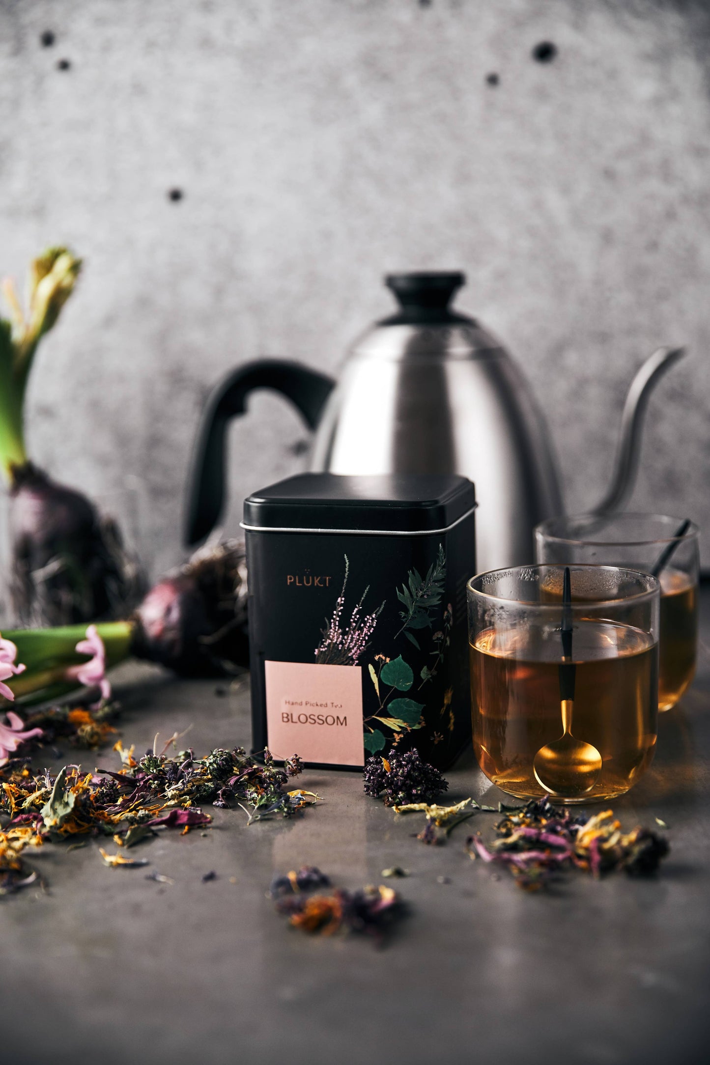Tea Blend Blossom - flower tea blend, herbal flower organic: Loose tea 1.4 oz