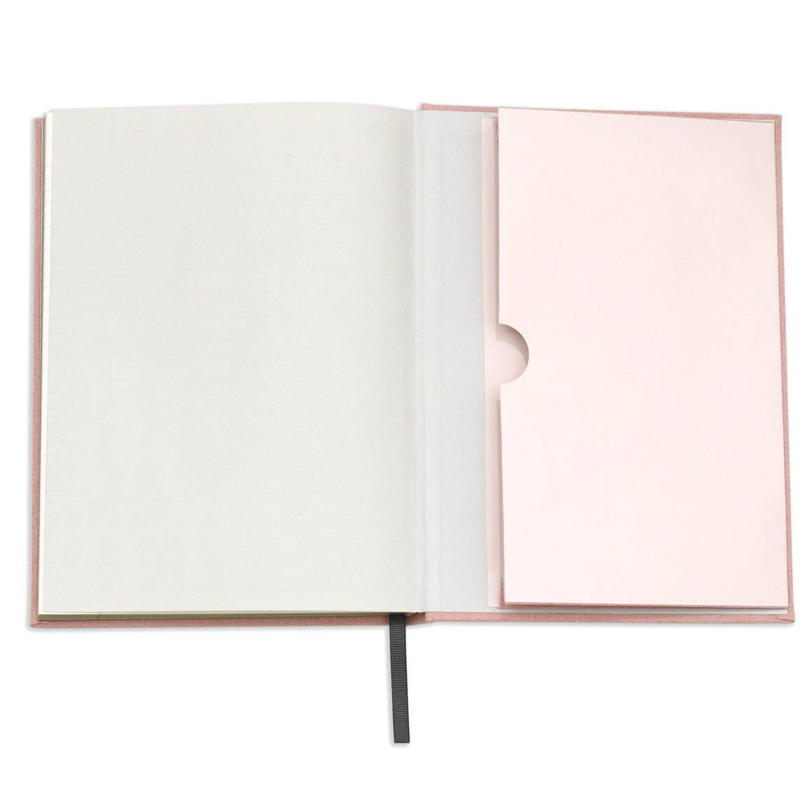 Note To Self Journal, Pink Linen