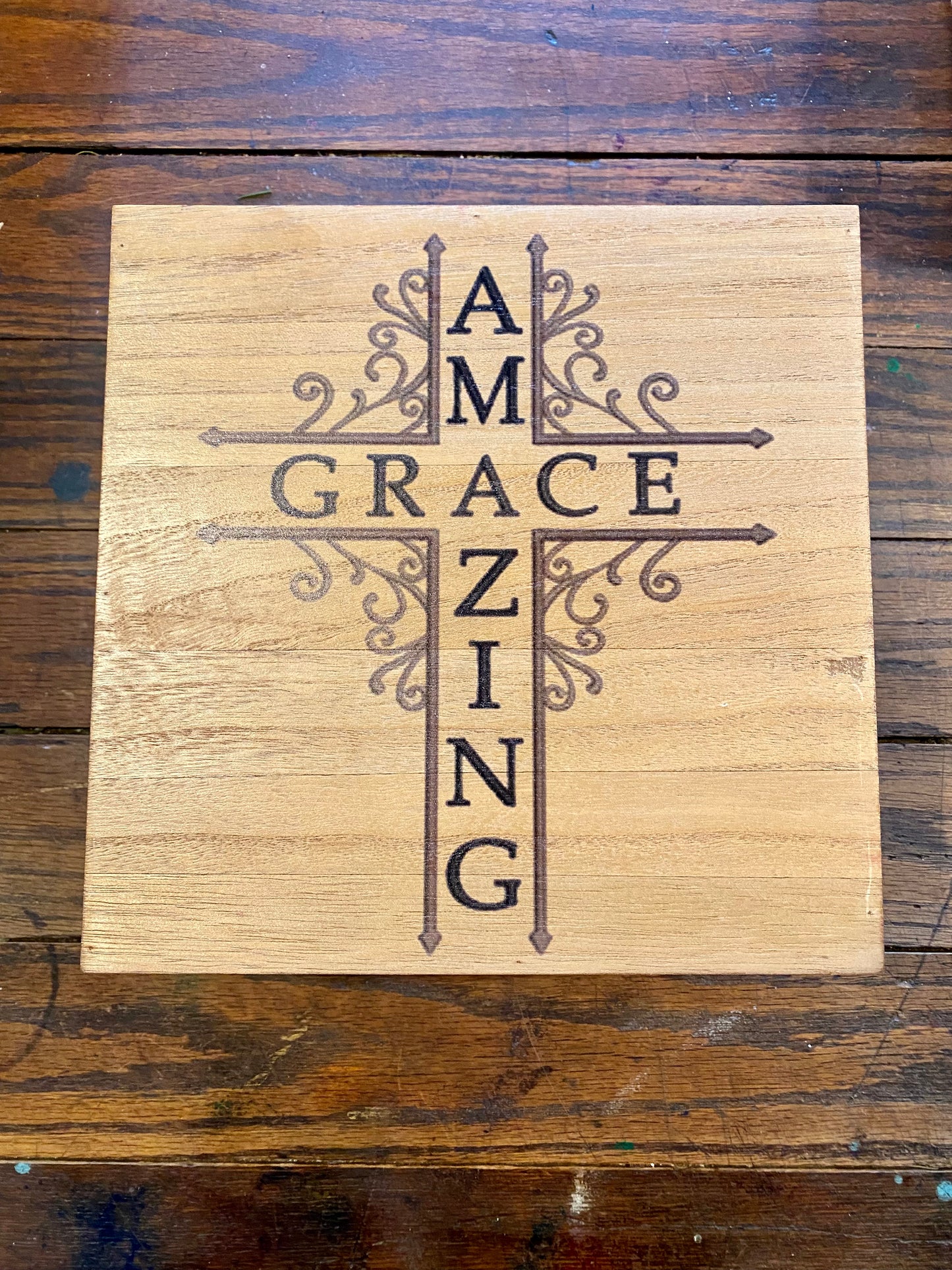 Amazing Grace Keepsake Box
