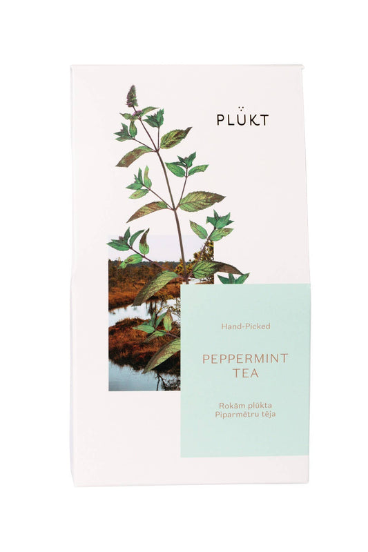 Peppermint Tea - Christmas , whole loose leaves, Nordic mint