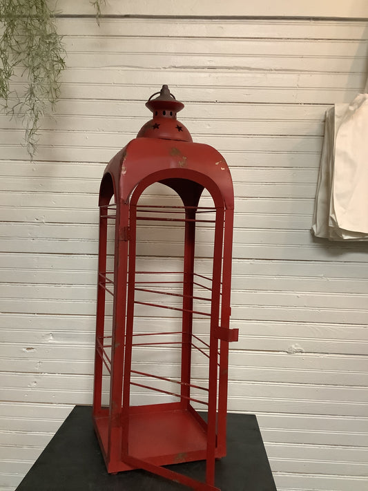 Red Tin Lantern